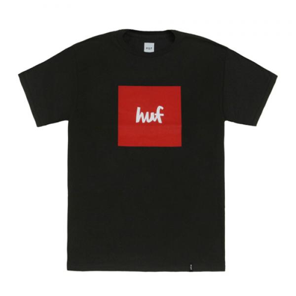 HUF x CHOC BOX LOGO TEE-BLK